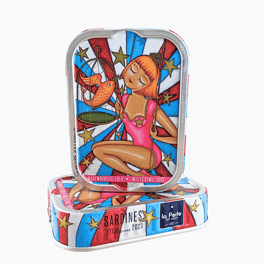 Jahrgangssardinen 2023 | Lulu | La Perle des Dieux | Frankreich