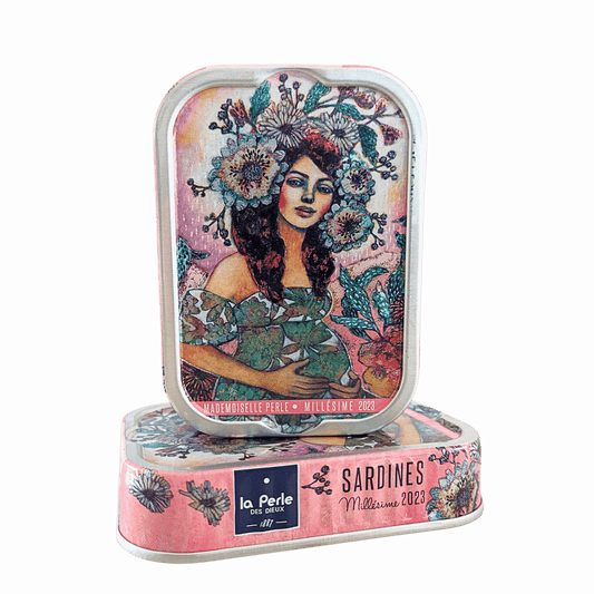 Jahrgangssardinen 2023 | Mademoiselle Perle | La Perle des Dieux | Frankreich