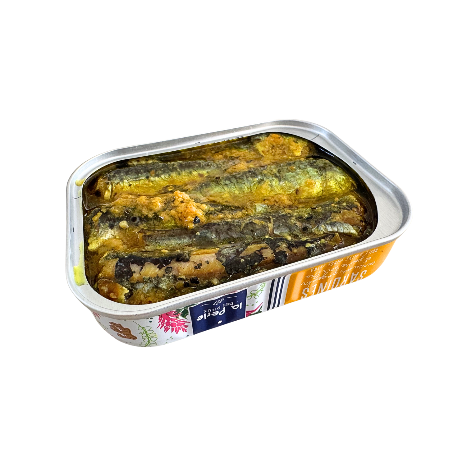 Sardinen | Kurkuma Ingwer & schwarzer Pfeffer | La Perle des Dieux | Frankreich