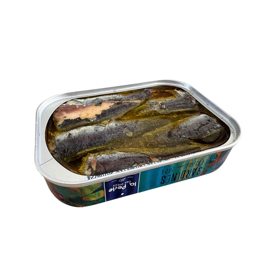 Jahrgangssardinen 2024 | Mademoiselle Perle | La Perle des Dieux | Frankreich