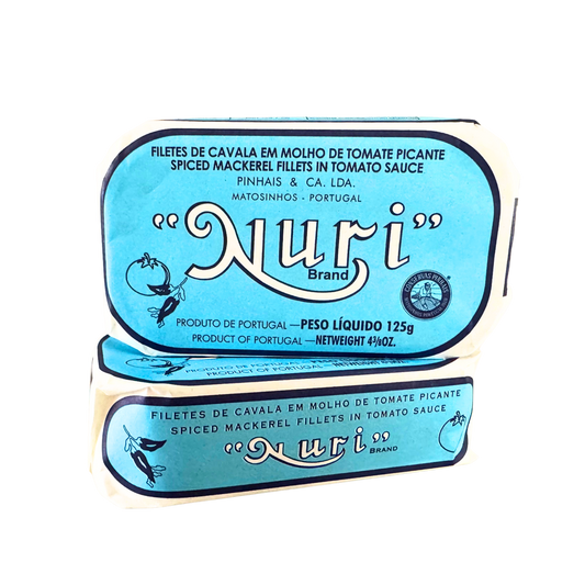 Makrelenfilets in pikantem Tomatensauce | Nuri | Matosinhos | Portugal