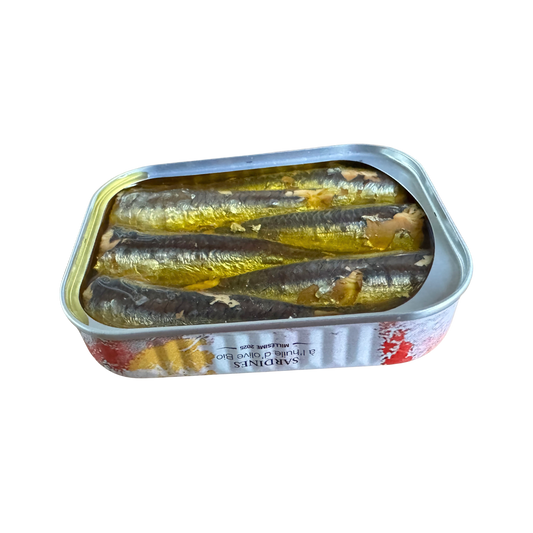 Jahrgangssardinen 2025 | „Dripping“ - Hervé Maupin | La Compagnie Bretonne des Poissons | Penmarc'h |Frankreich