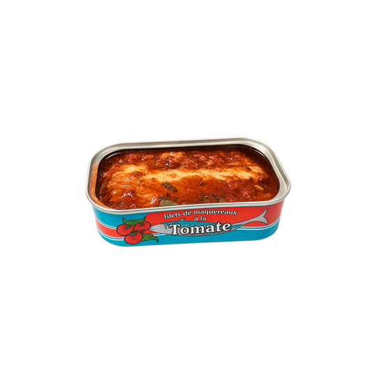 Makrelenfilets in Tomatensauce | La Belle-Iloise | Quiberon | Frankreich