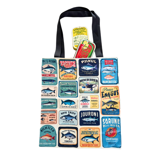 Sardinen Tasche Nr.2 – Retro Dosen