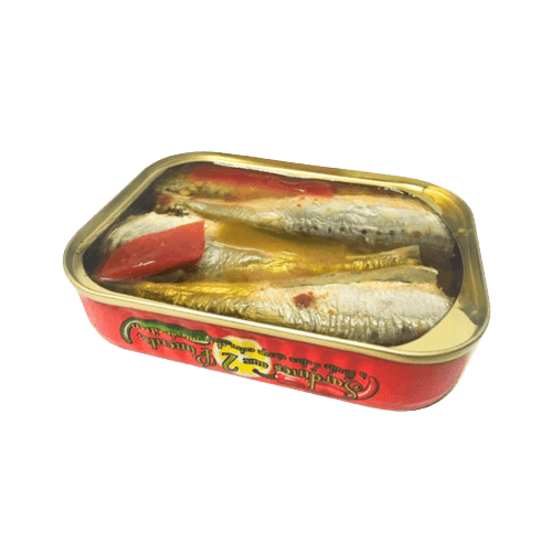 Sardinen | zweierlei Chili | La Belle-Iloise | Quiberon | Frankreich