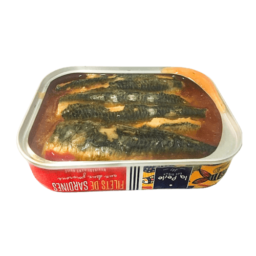 Sardinenfilets | paprika und chili | La Perle des Dieux | Frankreich