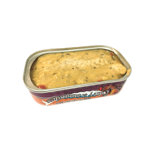 Makrelenfilets mit Curry und Mandeln | La Belle-Iloise | Quiberon | Frankreich