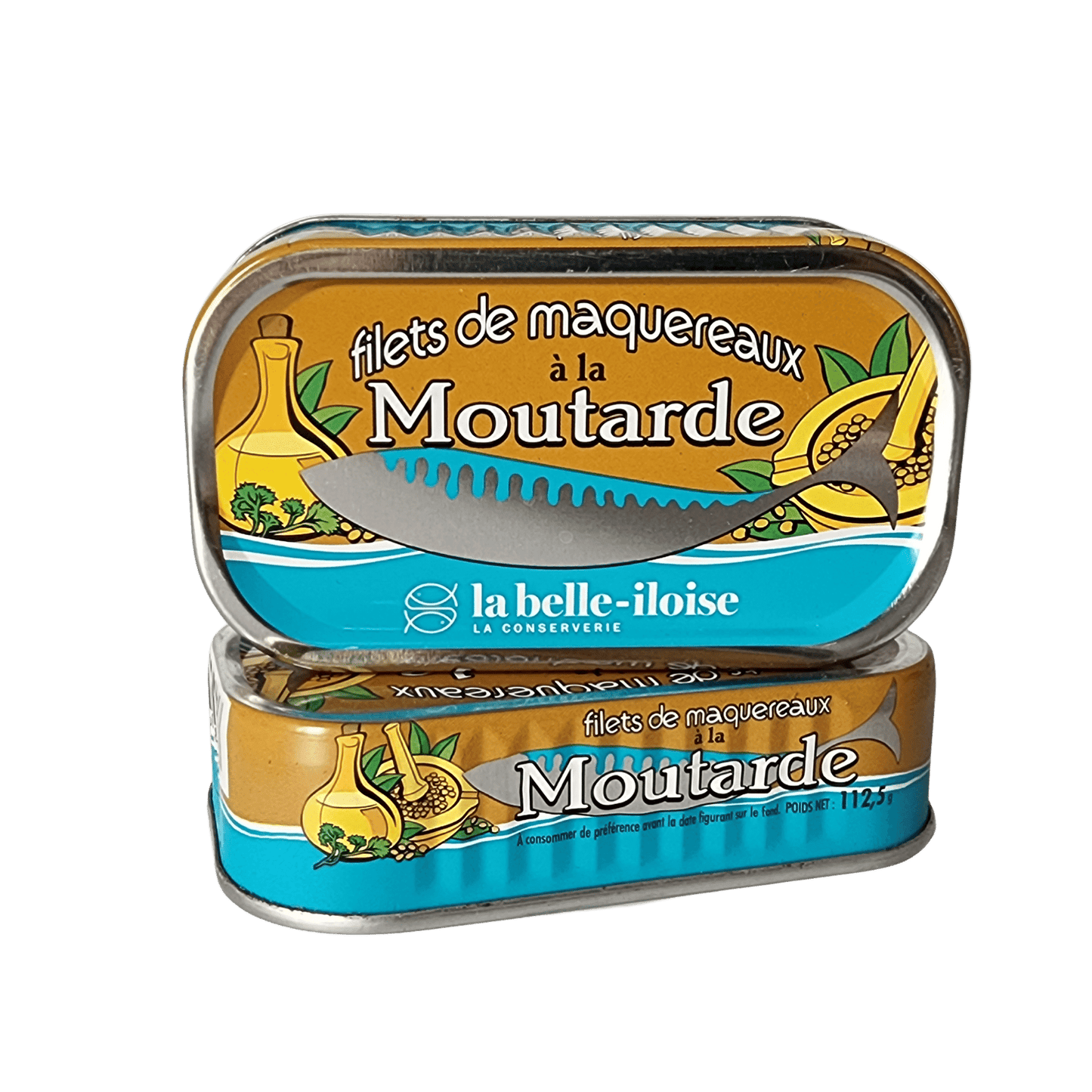 Makrelenfilets in Senfsauce | La Belle-Iloise | Quiberon | Frankreich