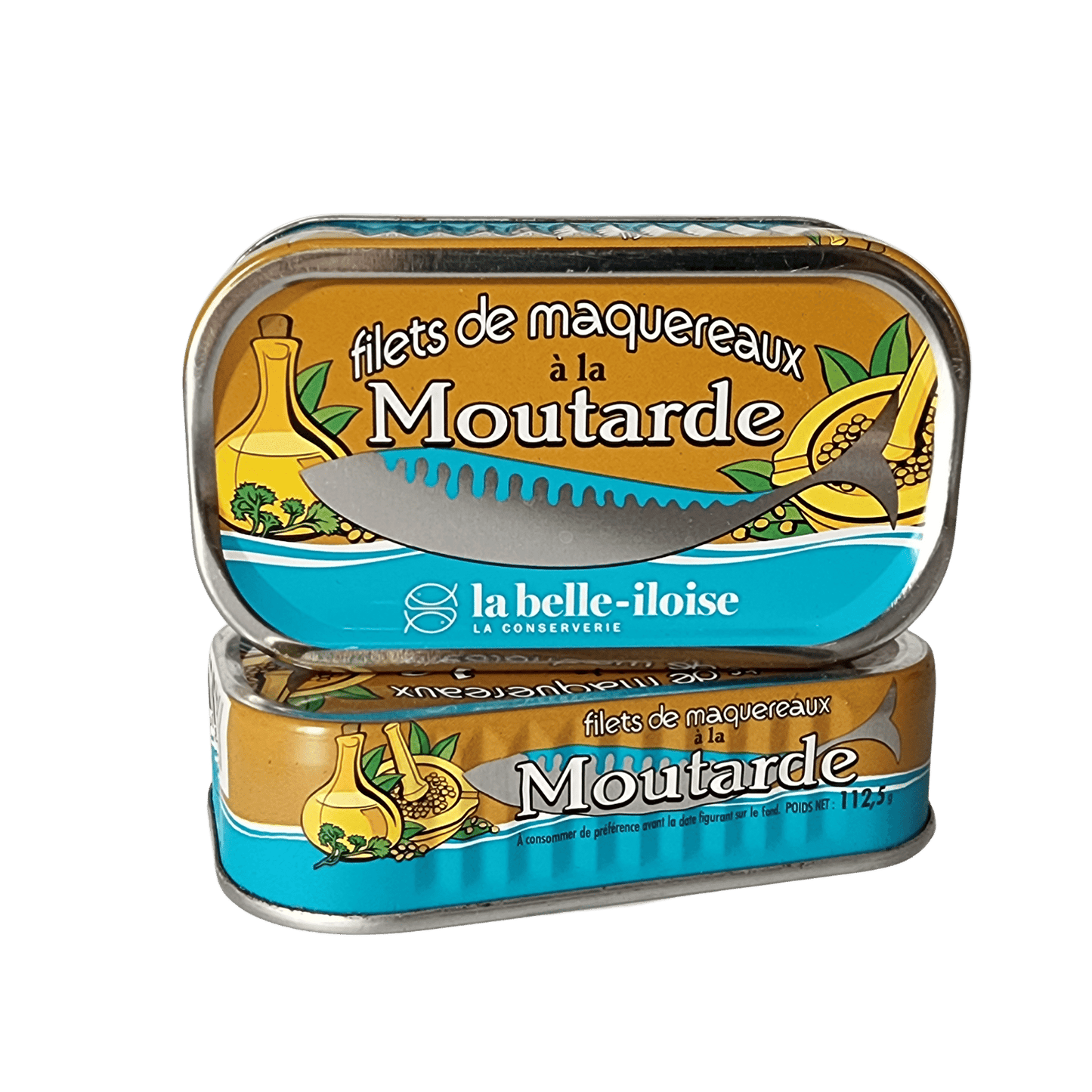 Makrelenfilets in Senfsauce | La Belle-Iloise | Quiberon | Frankreich