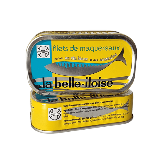 Makrelenfilets in Weißwein | La Belle-Iloise | Quiberon | Frankreich