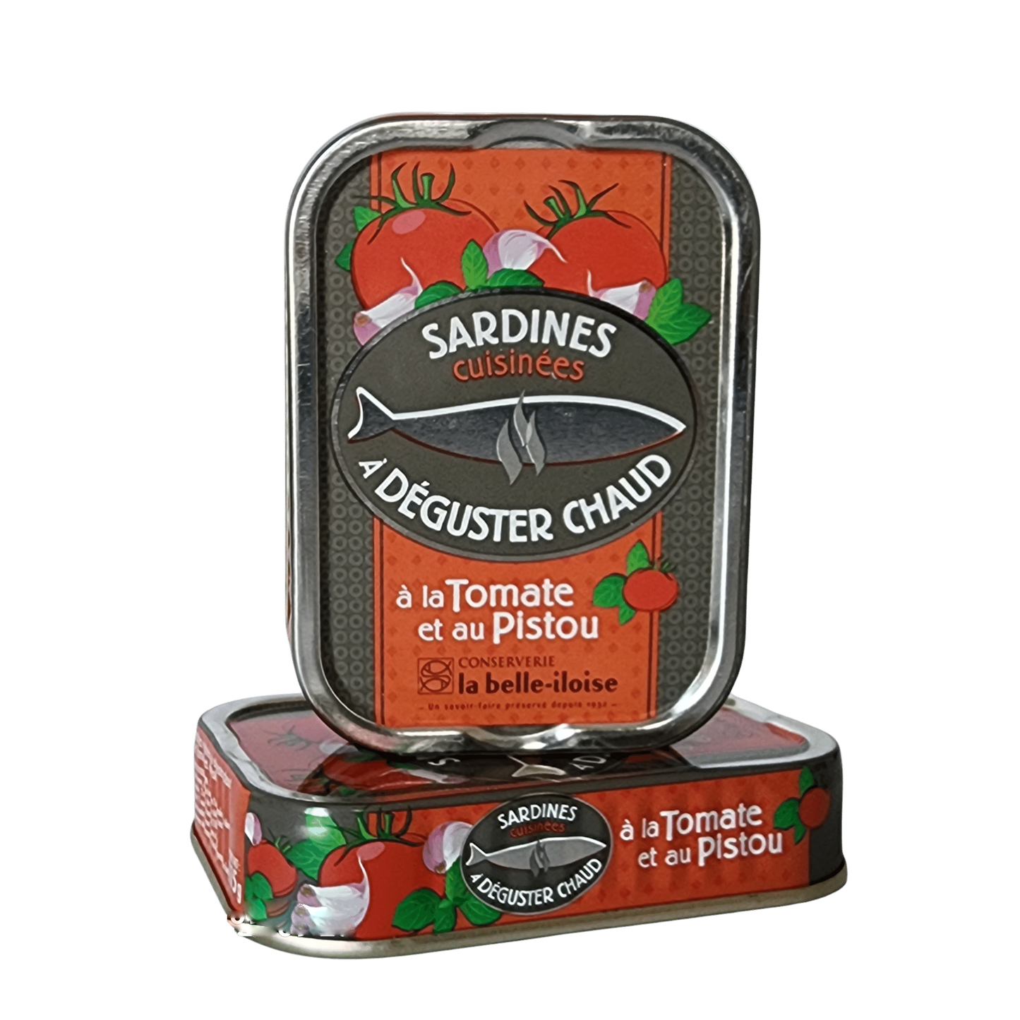 Sardinen Tomaten und Pistu | La Belle-Iloise | Quiberon | Frankreich