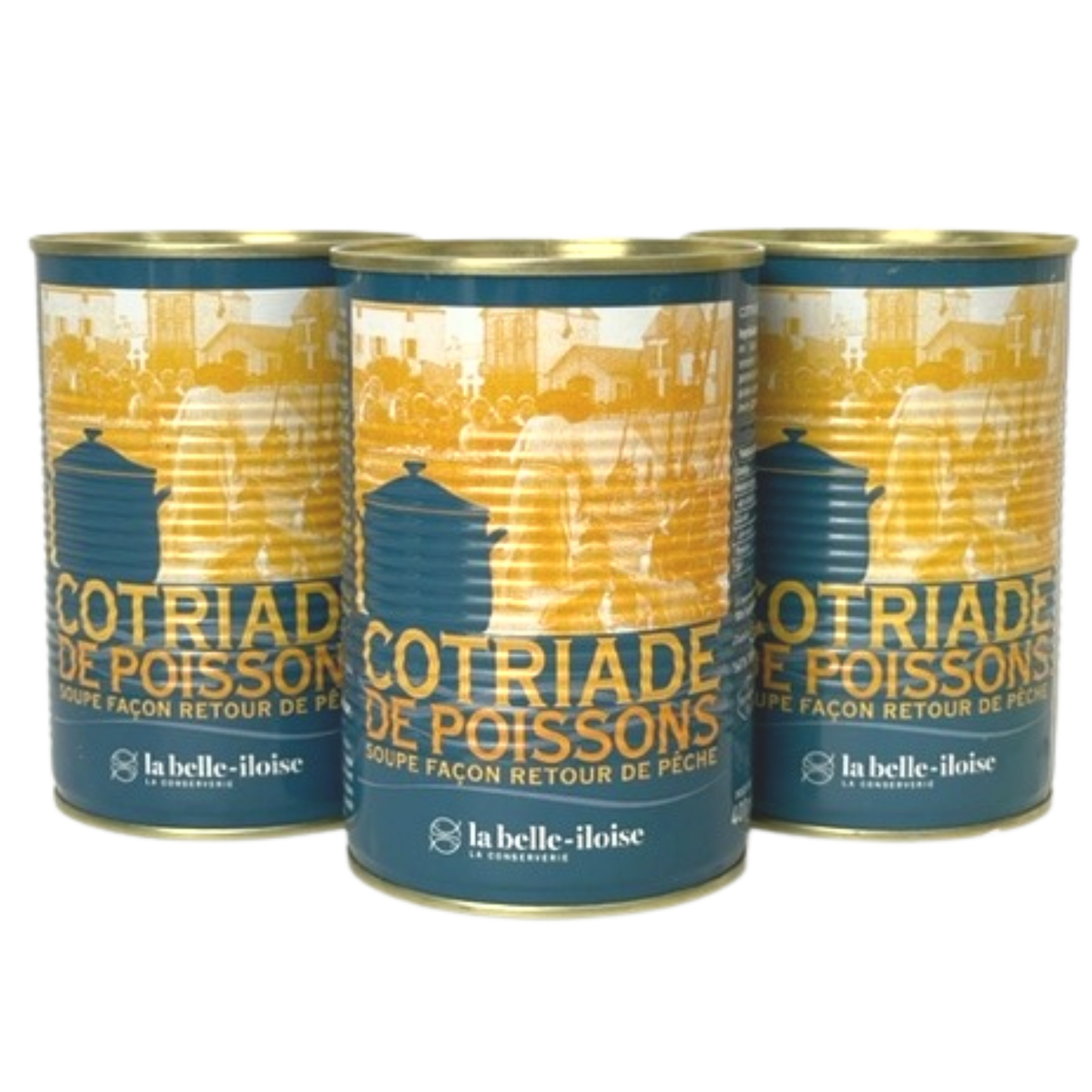 Cotriade | Fischsuppe mit verschiedenen Fischstücken | La Belle-Iloise