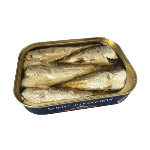 Jahrgangssardinen 2020 | "Ville Bleue" | Les Mouettes d’Arvor | Concarneau | Frankreich