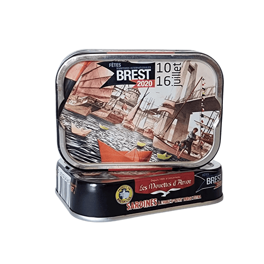 Jahrgangssardinen Brest 2020 | Les Mouettes d’Arvor | Concarneau | Frankreich