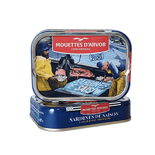 Jahrgangssardinen 2020 | Les Mouettes d’Arvor | Concarneau | Frankreich