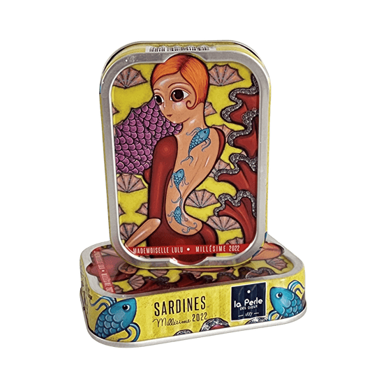 Jahrgangssardinen 2022 | Lulu | La Perle des Dieux | Frankreich
