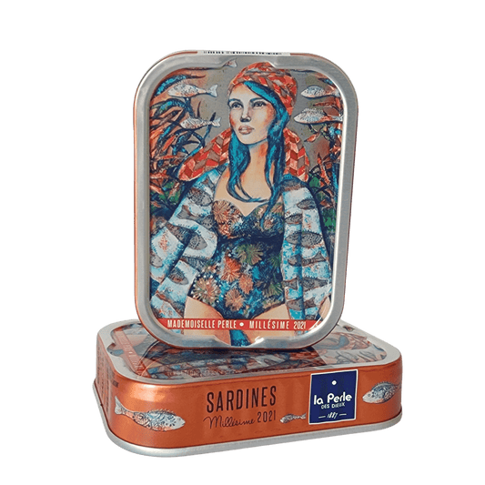 Mademoiselle Jahrgangssardinen Box 2018-2024 | La Perle des Dieux