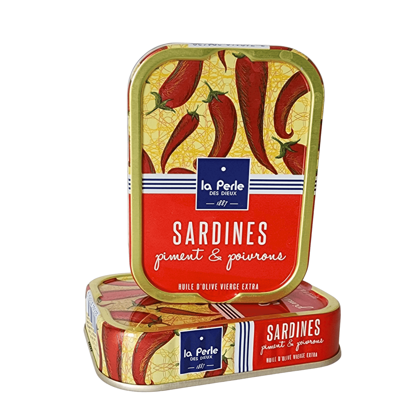 Sardinenfilets | paprika und chili | La Perle des Dieux | Frankreich