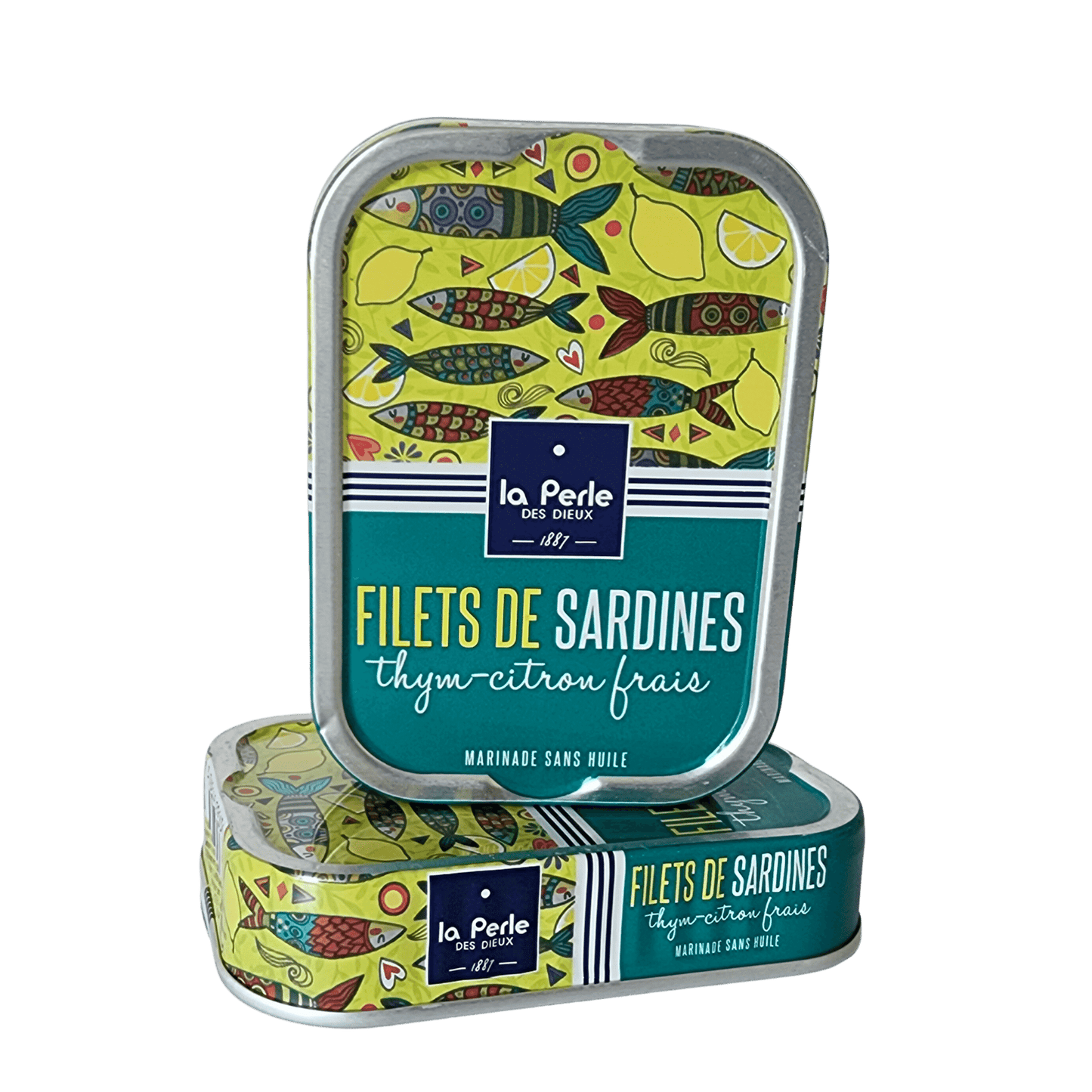 Sardinenfilets | thymian und zitrone | La Perle des Dieux | Frankreich,