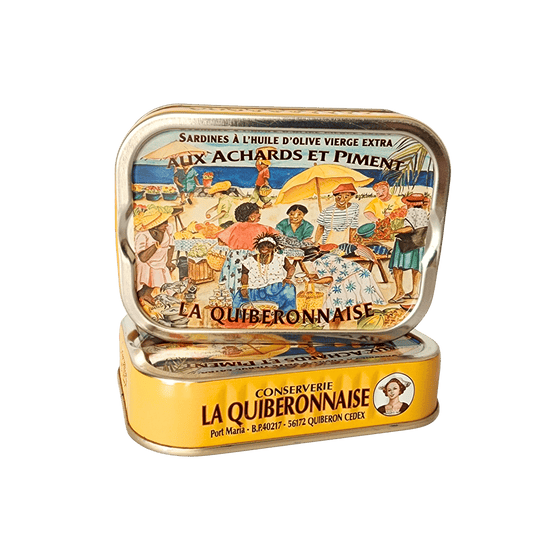Sardinen | kreolischer Marinade | La Quiberonnaise | Quiberon | Frankreich