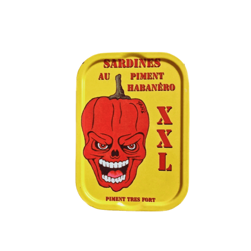 Jahrgangssardinen 2019 | Sardinen Habanero Ultra Scharf | La Quiberonnaise | Quiberon | Frankreich