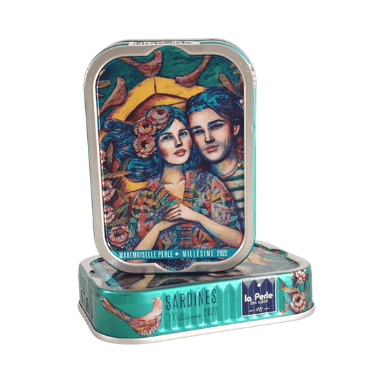 Jahrgangssardinen 2022 | Mademoiselle Perle | La Perle des Dieux | Frankreich