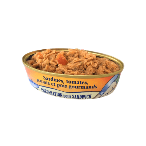 Sandwichcreme mit Sardine | La Belle-Iloise |Quiberon | Frankreich