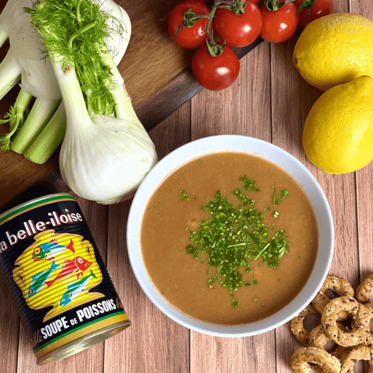 Soupe de poisons | Klassische bretonische Fischsuppe | La Belle-Iloise