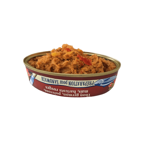 Sandwichcreme mit Thunfisch und Kedneybohnen | La Belle-Iloise | Quiberon | Frankreich