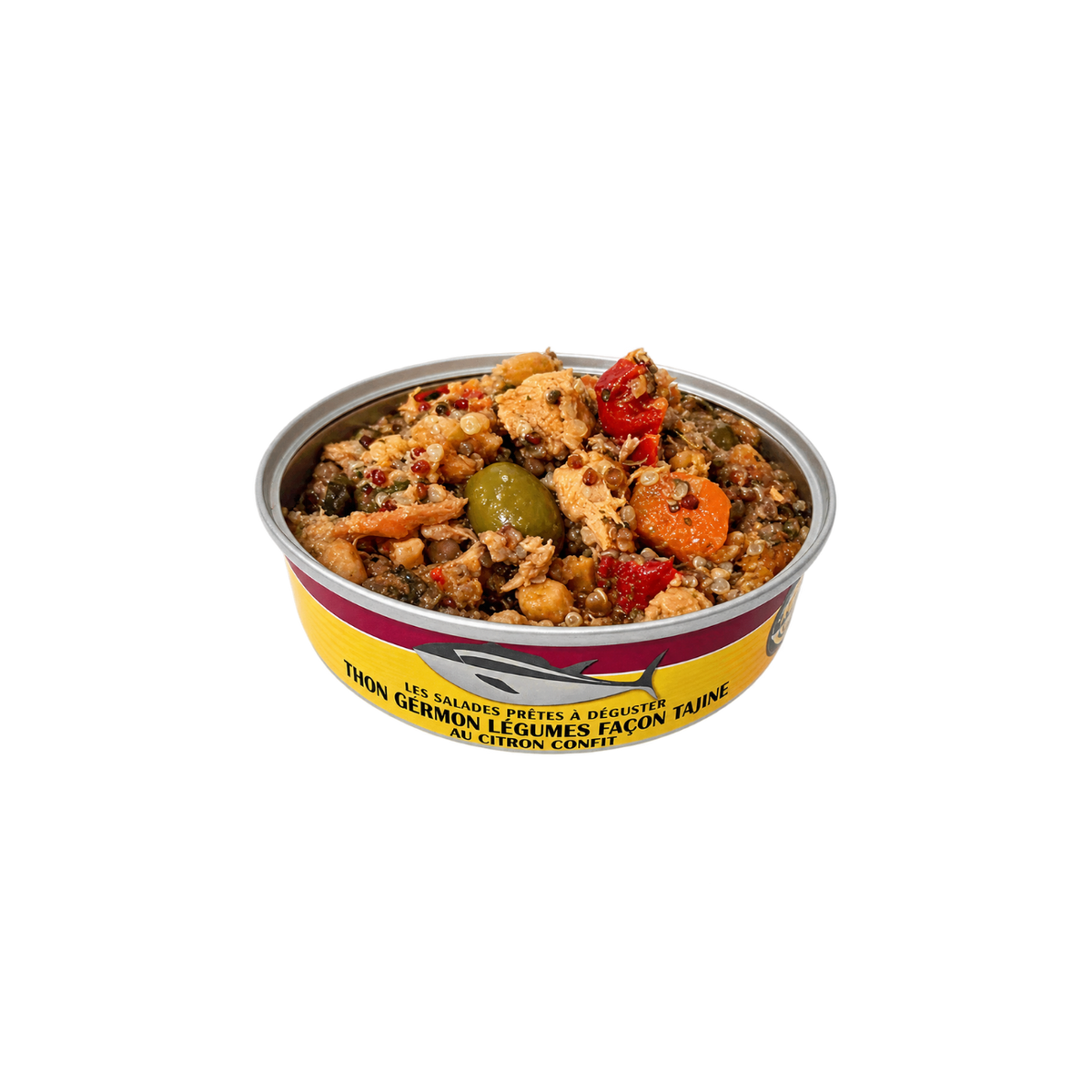 Thunfischsalatmit exotischem Gemüse-Tajine | La Belle-Iloise | Quiberon | Frankreich