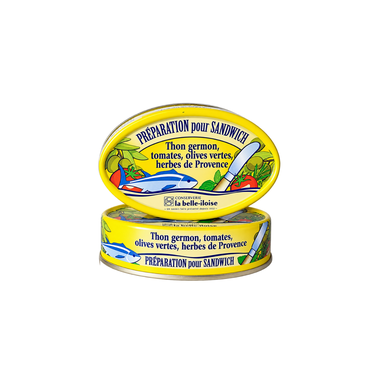 Sandwichcreme mit Thunfisch | Kräuter der Provence | La Belle-Iloise | Quiberon | Frankreich