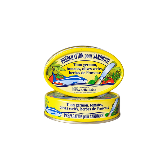 Sandwichcreme mit Thunfisch | Kräuter der Provence | La Belle-Iloise | Quiberon | Frankreich