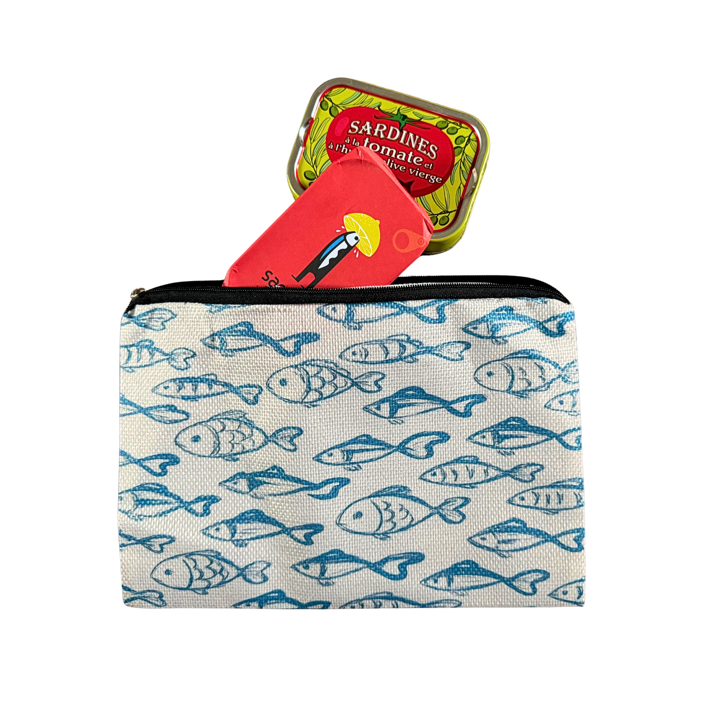Sardinen Täschchen – Alltags-Begleiter mit Biss
