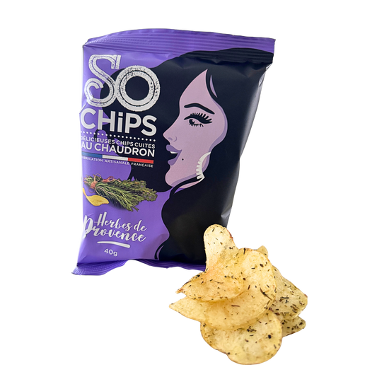 Chips 40g | Kräuter der Provence | SO CHIPS | Frankreich