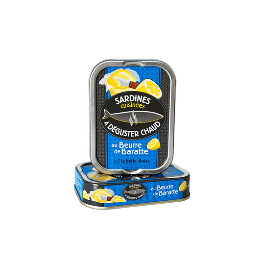 Sardinen in Fassbutter und Zitrone | La Belle-Iloise | Quiberon | Frankreich