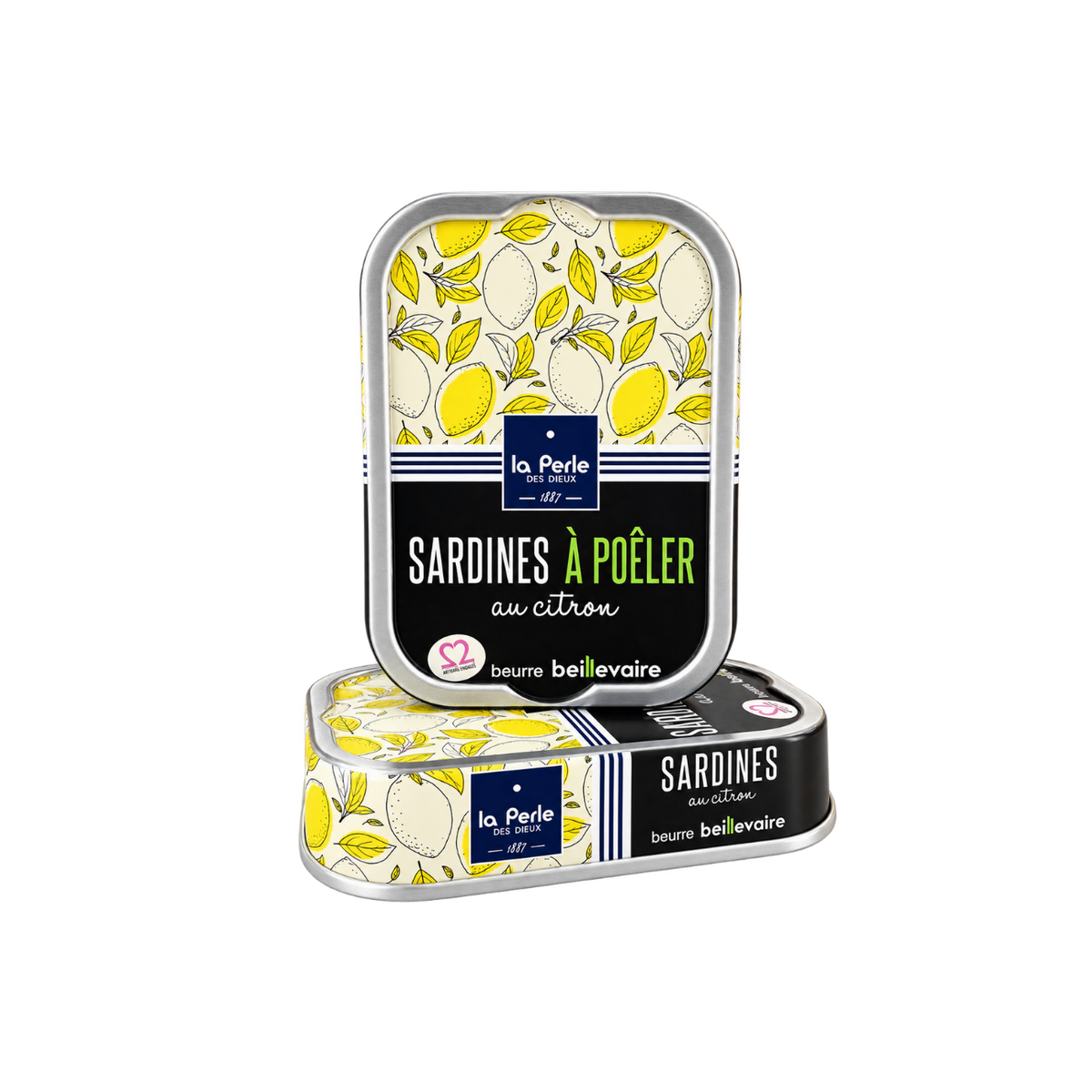 Sardinen in Fassbutter mit Zitrone | La Perle des Dieux | Frankreich