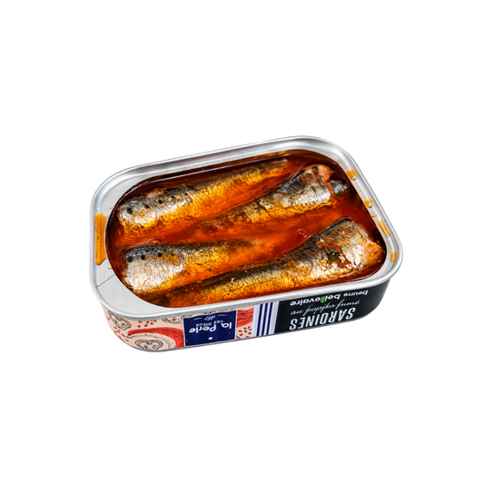 Sardinen in Fassbutter mit  geräuchertem Paprika| La Perle des Dieux | Frankreich