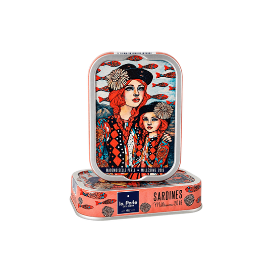 Jahrgangssardinen 2019 | Mademoiselle Perle | La Perle des Dieux | Frankreich
