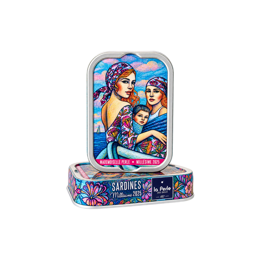 Jahrgangssardinen 2025 | Mademoiselle Perle | La Perle des Dieux | Frankreich