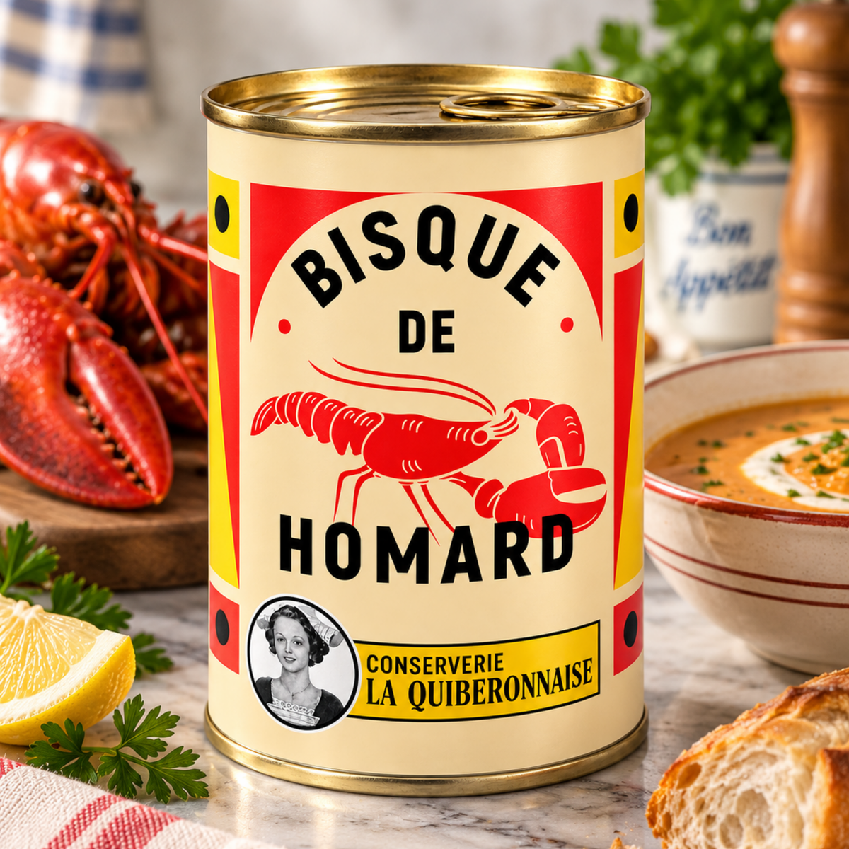 Bisque de Homard  | La Quiberonnaise | Quiberon | Frankreich