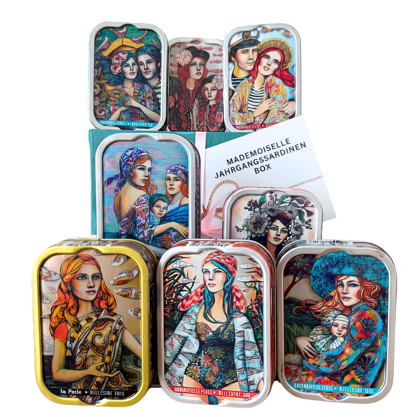 Mademoiselle Jahrgangssardinen Box 2018-2025 | La Perle des Dieux