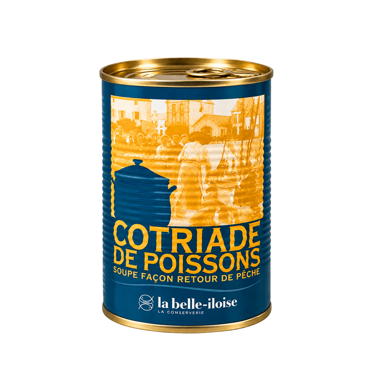 Cotriade | Fischsuppe mit verschiedenen Fischstücken | La Belle-Iloise