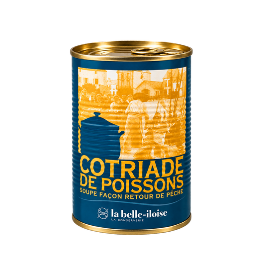 Cotriade | Fischsuppe mit verschiedenen Fischstücken | La Belle-Iloise