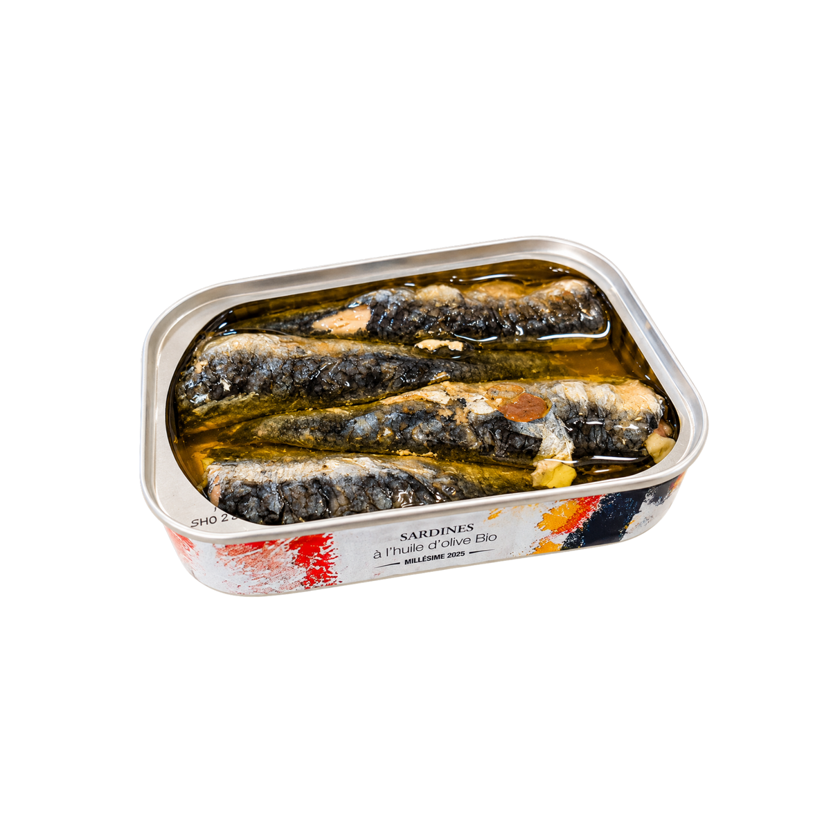 Jahrgangssardinen 2025 | „Flocons“ - Hervé Maupin | La Compagnie Bretonne des Poissons | Penmarc'h |Frankreich