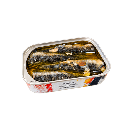 Jahrgangssardinen 2025 | „Flocons“ - Hervé Maupin | La Compagnie Bretonne des Poissons | Penmarc'h |Frankreich