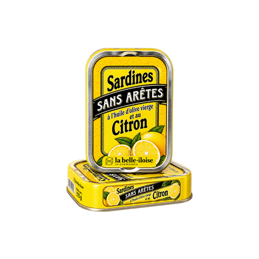 Sardinen ohne Gräten mit Zitrone | La Belle-Iloise | Quiberon | Frankreich