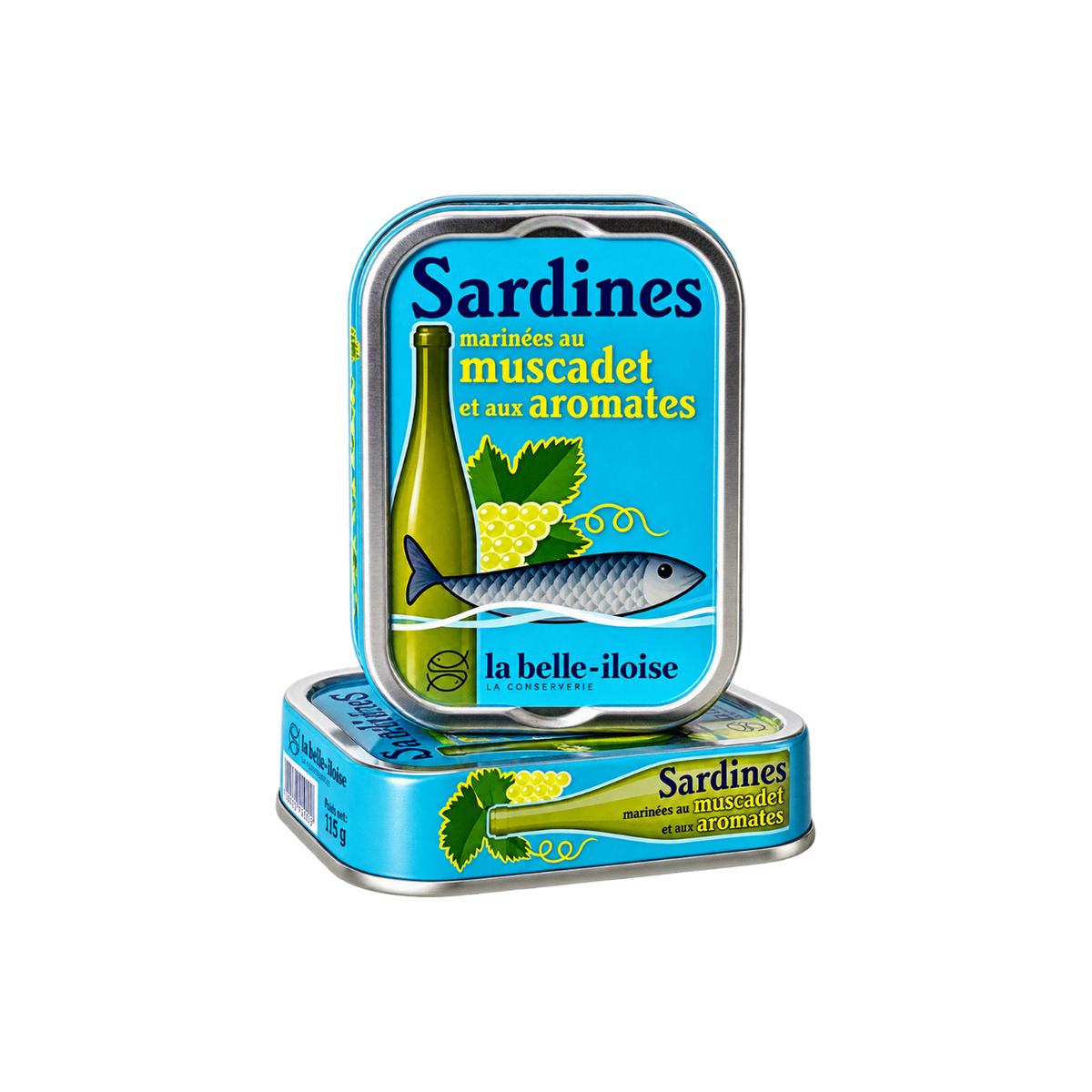 Sardinen im Muscadet-Wein | La Belle-Iloise | Quiberon | Frankreich