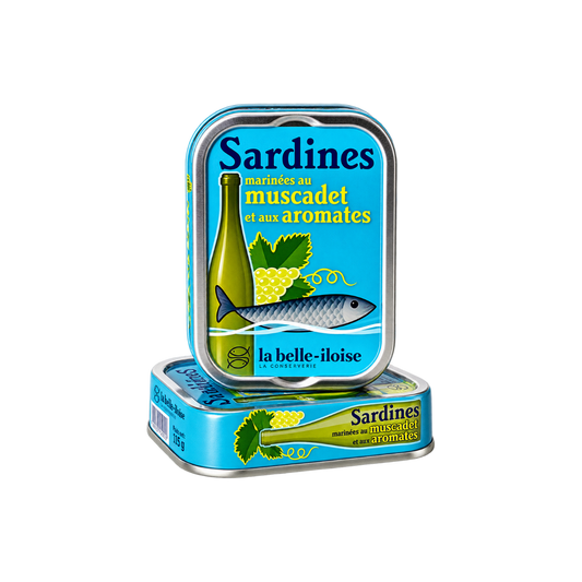Sardinen im Muscadet-Wein | La Belle-Iloise | Quiberon | Frankreich