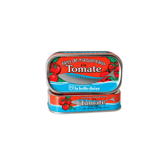 Makrelenfilets in Tomatensauce | La Belle-Iloise | Quiberon | Frankreich