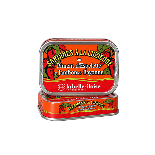 Sardinen |  baskischer Art | La Belle-Iloise | Quiberon | Frankreich